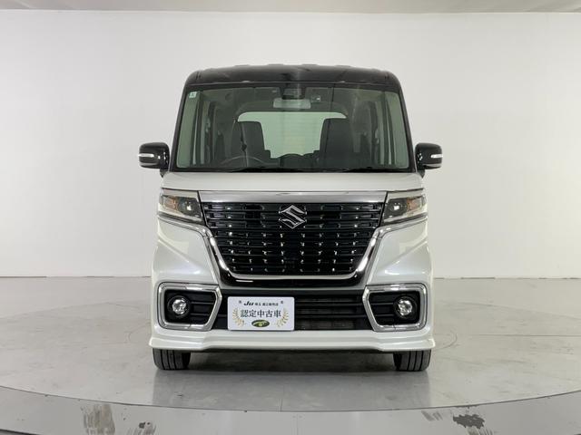 スペーシアカスタム ハイブリッドＸＳターボ　ナビ／セーフティサポート／衝突軽減／誤発進抑制／レーンキープ／クルコン／シートヒーター／ＥＴＣ／両側電動／ＣＤ／ＤＶＤ／フルセグＴＶ／Ｂｌｕｅｔｏｏｔｈ／ソナー／ＬＥＤ／プッシュＳ／オートハイビーム（10枚目）