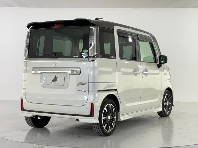 スペーシアカスタム ハイブリッドＸＳターボ　ナビ／セーフティサポート／衝突軽減／誤発進抑制／レーンキープ／クルコン／シートヒーター／ＥＴＣ／両側電動／ＣＤ／ＤＶＤ／フルセグＴＶ／Ｂｌｕｅｔｏｏｔｈ／ソナー／ＬＥＤ／プッシュＳ／オートハイビーム（13枚目）