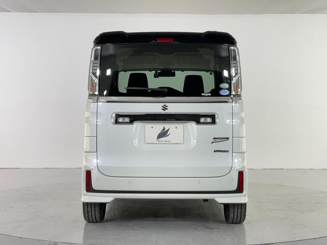 スペーシアカスタム ハイブリッドＸＳターボ　ナビ／セーフティサポート／衝突軽減／誤発進抑制／レーンキープ／クルコン／シートヒーター／ＥＴＣ／両側電動／ＣＤ／ＤＶＤ／フルセグＴＶ／Ｂｌｕｅｔｏｏｔｈ／ソナー／ＬＥＤ／プッシュＳ／オートハイビーム（14枚目）