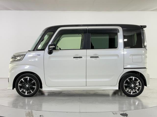 スペーシアカスタム ハイブリッドＸＳターボ　ナビ／セーフティサポート／衝突軽減／誤発進抑制／レーンキープ／クルコン／シートヒーター／ＥＴＣ／両側電動／ＣＤ／ＤＶＤ／フルセグＴＶ／Ｂｌｕｅｔｏｏｔｈ／ソナー／ＬＥＤ／プッシュＳ／オートハイビーム（16枚目）