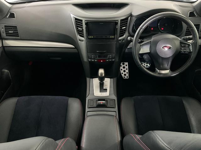 レガシィＢ４ ２．５ｉアイサイトｔＳ　半皮シート／メモリーナビ／フルセグ／追従クルコン／純正１８ＡＷ／ＨＩＤライト／ＦＲフォグ／ＳＴＩエアロ／パワーシート／革巻ステアリング／ビルシュタインダンパー／ＣＤ／ＤＶＤ／ＢＴ／ＳＤ／ＵＳＢ（2枚目）