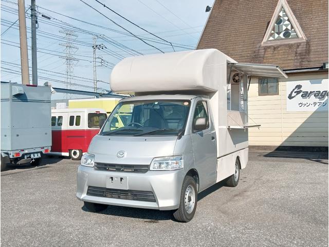 ボンゴトラック 　キッチンカー８ナンバー　加工車新規登録　　冷蔵庫　シンクセット　換気扇　　照明　コンセント　外部電源　　ナビ　ＴＶ　バックカメラ　ドラレコ（2枚目）