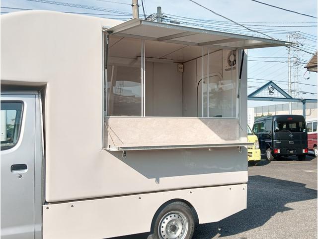 ボンゴトラック 　キッチンカー８ナンバー　加工車新規登録　　冷蔵庫　シンクセット　換気扇　　照明　コンセント　外部電源　　ナビ　ＴＶ　バックカメラ　ドラレコ（22枚目）