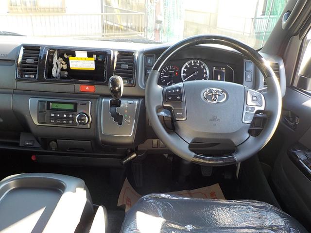 ハイエースバン スーパーGL ダークプライムII アラウンドヴューモニター デジタルインナーミラー キーフリー LEDライト(11枚目)