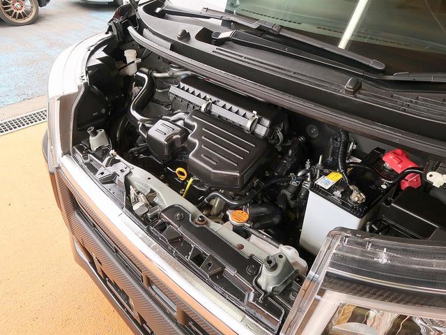 カスタム X ハイパーSAII 修復歴なし 禁煙車 スマートキー 自動衝突被害軽減ブレーキ LEDヘッドライト プッシュスタート 横滑防止装置 純正フルエアロ ステアSW ミラーウインカー 14インチAW i-stop CD再生(23枚目)