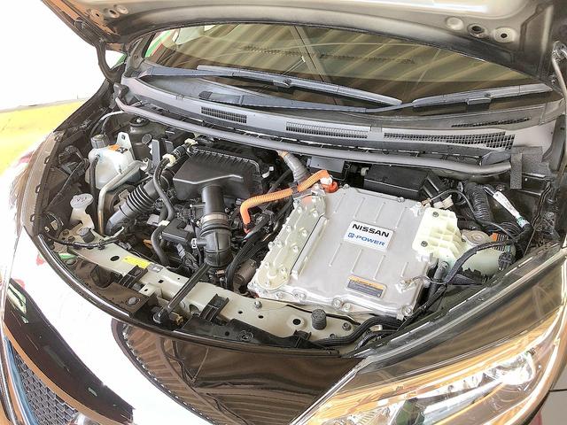e-パワー X 修復歴なし 禁煙車 純正SDナビ 自動衝突被害軽減ブレーキ 全周囲モニター レーンキープ インテリキー ETC USB接続 Bluetooth 横滑り防止 社外14AW ステアSW プッシュスタート(27枚目)