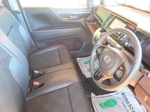 G・Aパッケージ 修復歴なし 禁煙車 社外SDナビ 自動衝突被害軽減ブレーキ フルセグ Bluetooth 後カメラ クルコン スマートキー プッシュスタート HID フォグ ETC 純フルエアロ&14AW ステアSW(11枚目)