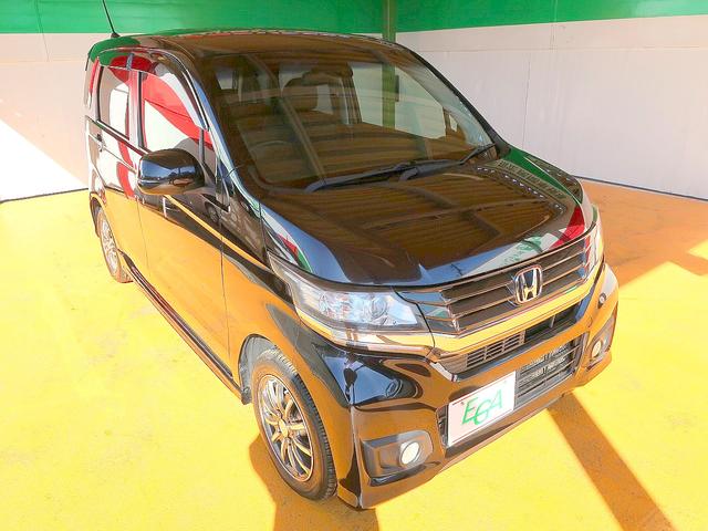 G・Aパッケージ 修復歴なし 禁煙車 社外SDナビ 自動衝突被害軽減ブレーキ フルセグ Bluetooth 後カメラ クルコン スマートキー プッシュスタート HID フォグ ETC 純フルエアロ&14AW ステアSW(22枚目)