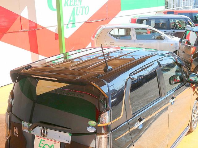 G・Aパッケージ 修復歴なし 禁煙車 社外SDナビ 自動衝突被害軽減ブレーキ フルセグ Bluetooth 後カメラ クルコン スマートキー プッシュスタート HID フォグ ETC 純フルエアロ&14AW ステアSW(29枚目)
