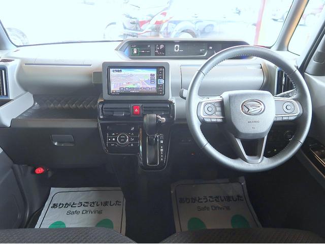 タント カスタムＲＳセレクション　修復歴なし　禁煙車　純正メモリナビ　ＤＶＤ／Ｂｌｕｅｔｏｏｔｈ再生　フルセグＴＶ　マルチビューモニタ　両自動ドア　衝突軽減ブレーキ　クルコン　ｉ－ｓｔｏｐ　ＥＴＣ　ハーフレザー　シートヒータ　ＬＥＤ（42枚目）