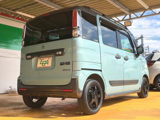 スペーシアギア ハイブリッドXZ 修復歴無し 社外メモリナビ フルセグTV DVD/Bluetooth再生 マルチビューモニタ スマートキー 両自動ドア 衝突軽減ブレーキ ビルトインETC ルーフレール LED クルコン シートヒータ(7枚目)