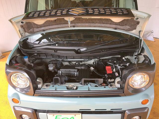 スペーシアギア ハイブリッドXZ 修復歴無し 社外メモリナビ フルセグTV DVD/Bluetooth再生 マルチビューモニタ スマートキー 両自動ドア 衝突軽減ブレーキ ビルトインETC ルーフレール LED クルコン シートヒータ(26枚目)