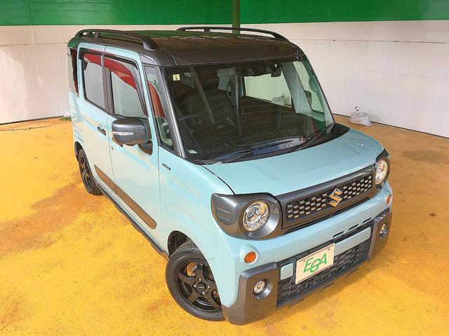 スペーシアギア ハイブリッドXZ 修復歴無し 社外メモリナビ フルセグTV DVD/Bluetooth再生 マルチビューモニタ スマートキー 両自動ドア 衝突軽減ブレーキ ビルトインETC ルーフレール LED クルコン シートヒータ(27枚目)