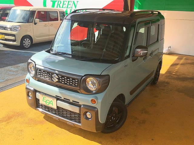 スペーシアギア ハイブリッドXZ 修復歴無し 社外メモリナビ フルセグTV DVD/Bluetooth再生 マルチビューモニタ スマートキー 両自動ドア 衝突軽減ブレーキ ビルトインETC ルーフレール LED クルコン シートヒータ(31枚目)