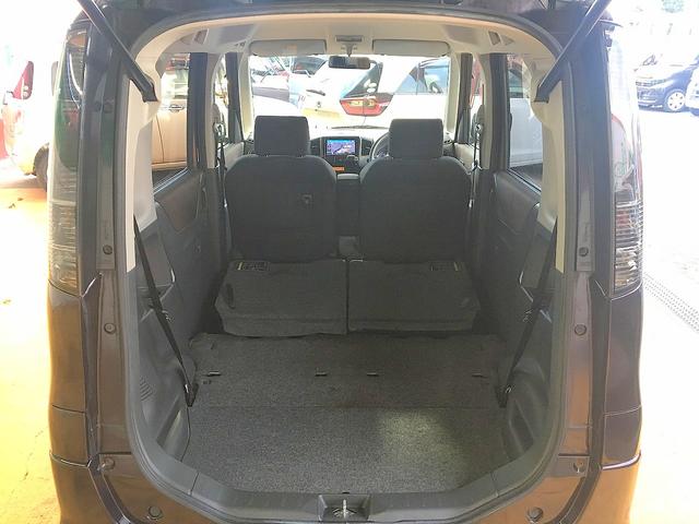 ルークス ハイウェイスター 修復歴無し 社外HDDナビ フルセグTV CD/DVD/Bluetooth再生 プッシュスタート インテリキー 自動ドア オートエアコン HID フォグ 純正フルエアロ&14AW(11枚目)