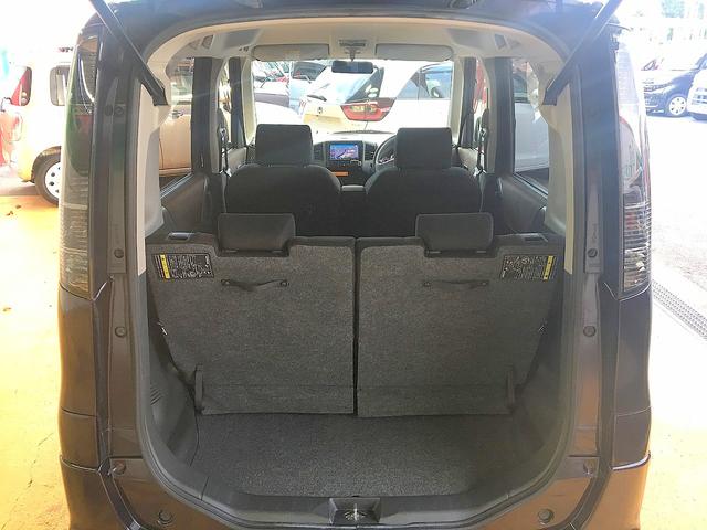 ルークス ハイウェイスター 修復歴無し 社外HDDナビ フルセグTV CD/DVD/Bluetooth再生 プッシュスタート インテリキー 自動ドア オートエアコン HID フォグ 純正フルエアロ&14AW(31枚目)