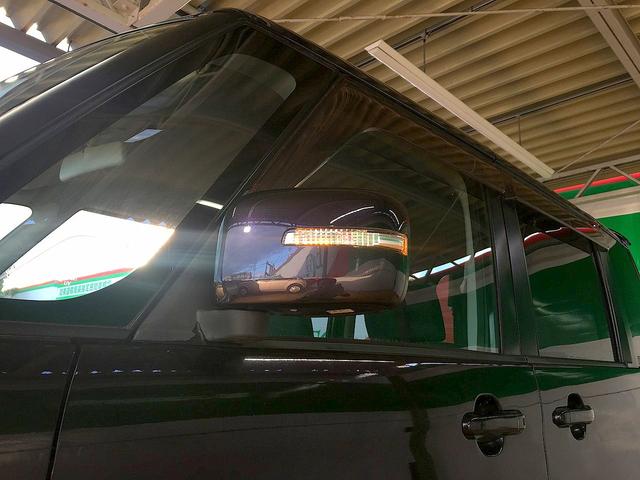 ルークス ハイウェイスター 修復歴無し 社外HDDナビ フルセグTV CD/DVD/Bluetooth再生 プッシュスタート インテリキー 自動ドア オートエアコン HID フォグ 純正フルエアロ&14AW(37枚目)