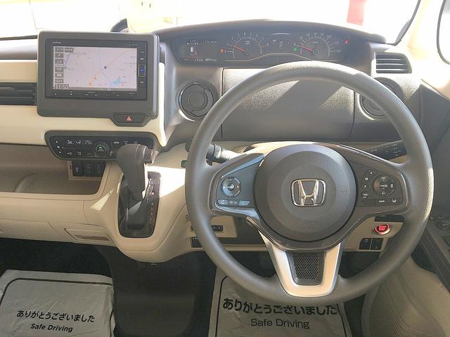 N-BOX G・EXホンダセンシング 修復歴無し ワンオーナー 純正メモリーナビ フルセグTV Bluetooth再生 バックモニター ビルトインETC スマートキー 自動ドア 衝突軽減ブレーキ クルコン コーナーセンサー LED(40枚目)