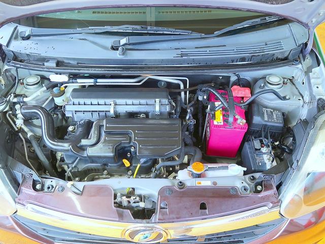 ミライース 修復歴無し 純正CD AUX接続 衝突軽減ブレーキ i-stop 横滑り防止 キーレス ETC 電格ミラー 純正14AW 社外前後ドラレコ 社外シートカバー(10枚目)