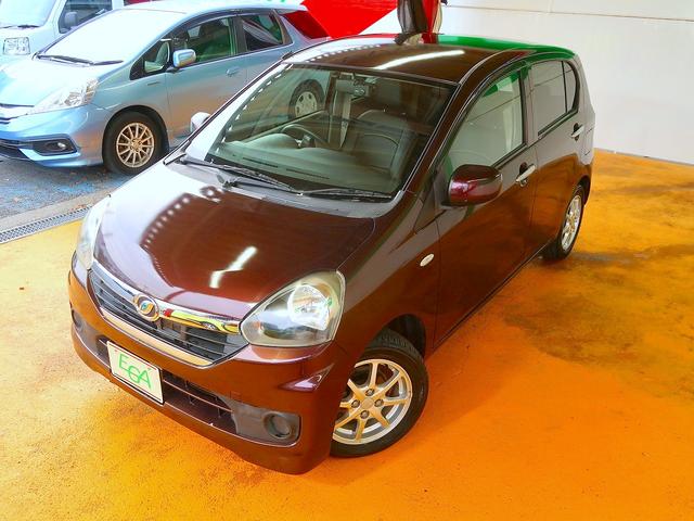 ミライース 修復歴無し 純正CD AUX接続 衝突軽減ブレーキ i-stop 横滑り防止 キーレス ETC 電格ミラー 純正14AW 社外前後ドラレコ 社外シートカバー(24枚目)