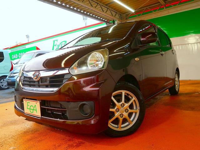 ミライース 修復歴無し 純正CD AUX接続 衝突軽減ブレーキ i-stop 横滑り防止 キーレス ETC 電格ミラー 純正14AW 社外前後ドラレコ 社外シートカバー(25枚目)