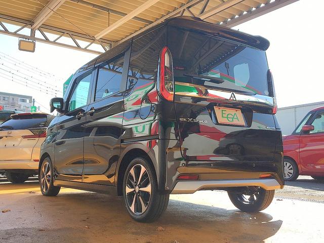 ｅＫクロススペース Ｔ　修復歴無し　禁煙車　ターボ　純正ＳＤナビ　フルセグＴＶ　ＤＶＤ／Ｂｌｕｅｔｏｏｔｈ再生　バックカメラ　スマートキー　自動ドア　衝突軽減ブレーキ　ＥＴＣ　ＬＥＤ　パドルシフト　シートヒータ　ＬＥＤ（8枚目）