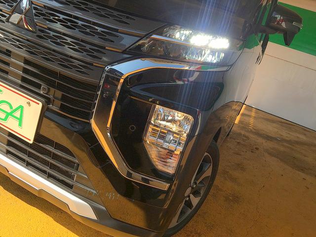 ｅＫクロススペース Ｔ　修復歴無し　禁煙車　ターボ　純正ＳＤナビ　フルセグＴＶ　ＤＶＤ／Ｂｌｕｅｔｏｏｔｈ再生　バックカメラ　スマートキー　自動ドア　衝突軽減ブレーキ　ＥＴＣ　ＬＥＤ　パドルシフト　シートヒータ　ＬＥＤ（23枚目）