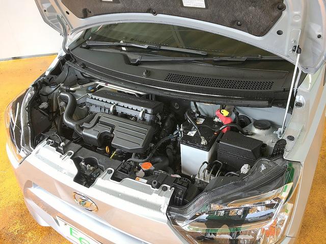 ミライース X SAIII 修復歴無し ワンオーナー 社外メモリーナビ 地デジTV Bluetooth再生 キーレスキー 衝突軽減ブレーキ オートハイビーム i-stop LEDヘッドライト(10枚目)