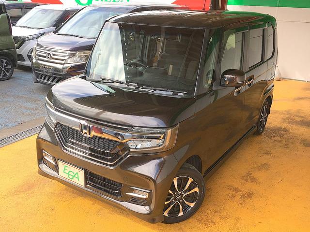 N-BOXカスタム G・Lホンダセンシング 修復歴無し 純正メモリナビ フルセグTV DVD/Bluetooth再生 バックカメラ スマートキー 両自動ドア 衝突軽減ブレーキ ビルトインETC LED フォグ 純正フルエアロ&14AW(31枚目)