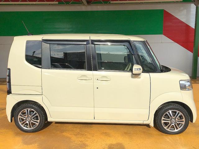 Ｎ－ＢＯＸ Ｇ・Ｌパッケージ　修復歴無し　社外メモリナビ　フルセグＴＶ　ＣＤ／ＤＶＤ／Ｂｌｕｅｔｏｏｔｈ再生　バックカメラ　ＥＴＣ　スマートキー　自動ドア　ｉ－ｓｔｏｐ　純正１４ＡＷ　オートエアコン　横滑り防止（6枚目）