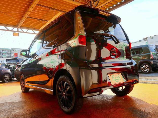 ｅＫカスタム Ｔ　ｅ－アシスト　修復歴無し　ターボ　社外ＳＤナビ　スマートキー　衝突軽減ブレーキ　横滑り防止　純正フルエアロ　ＨＩＤ　フォグ（8枚目）