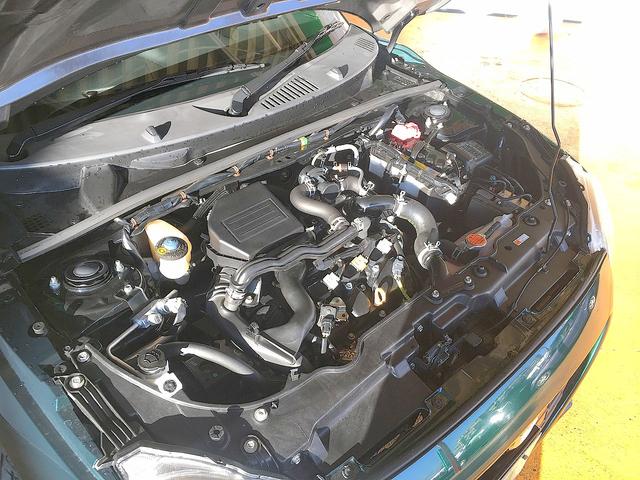 コペン セロ 修復歴無し 禁煙車 純正メモリーナビ フルセグTV Bluetooth再生 バックモニター プッシュスタート スマートキー オープントップ シートヒーター LEDヘッドライト フォグライト(10枚目)