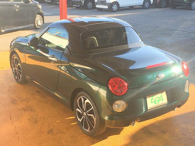 コペン セロ 修復歴無し 禁煙車 純正メモリーナビ フルセグTV Bluetooth再生 バックモニター プッシュスタート スマートキー オープントップ シートヒーター LEDヘッドライト フォグライト(25枚目)