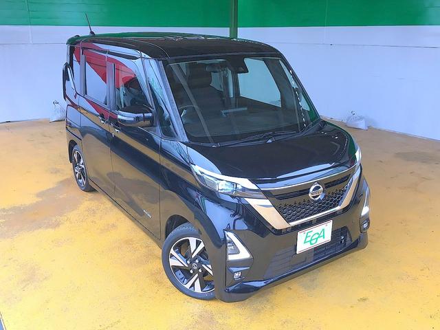 ルークス ハイウェイスター　Ｇターボプロパイロットエディション　修復歴無し　ターボ　純正ＣＤ／ＡＵＸ接続　両自動ドア　衝突軽減ブレーキ　プロパイロット　クルコン　インテリキー　オートエアコン　電動ＰＢ　ＬＥＤ　フォグ　純正フルアエロ＆１５ＡＷ（24枚目）