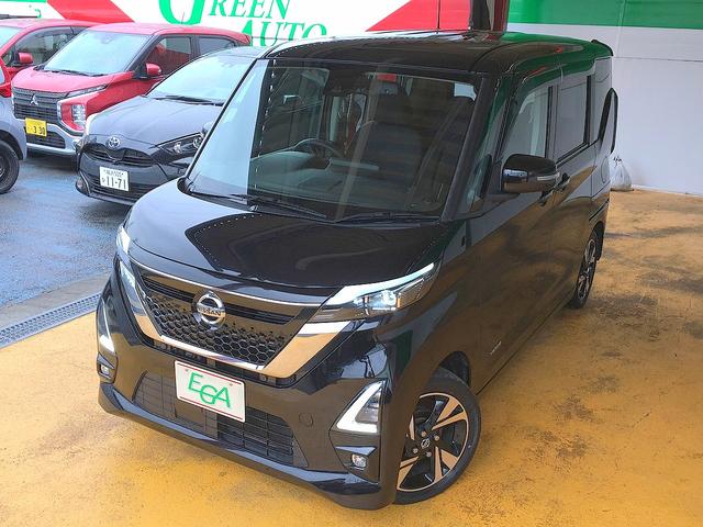 ルークス ハイウェイスター　Ｇターボプロパイロットエディション　修復歴無し　ターボ　純正ＣＤ／ＡＵＸ接続　両自動ドア　衝突軽減ブレーキ　プロパイロット　クルコン　インテリキー　オートエアコン　電動ＰＢ　ＬＥＤ　フォグ　純正フルアエロ＆１５ＡＷ（28枚目）