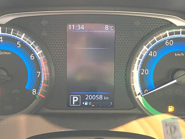 デイズ X 修復歴無し 純正SDナビ CD/DVD/Bluetooth再生 フルセグTV ステアSW アラウンドビューモニタ 衝突軽減ブレーキ インテリキー ETC i-stop 純正14AW(23枚目)