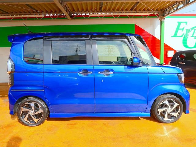 Ｎ－ＢＯＸカスタム Ｇ・ＥＸターボホンダセンシング　修復歴なし　禁煙車　純正メモリナビ　ＣＤ／ＤＶＤ／Ｂｌｕｅｔｏｏｔｈ再生　フルセグＴＶ　ステアＳＷ　バックカメラ　両自動ドア　衝突軽減ブレーキ　スマートキー　　ビルトインＥＴＣ　パドルシフト　ＬＥＤ（6枚目）