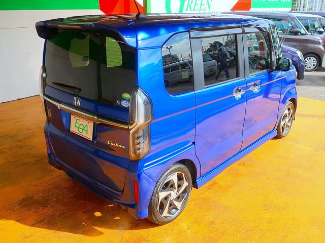 Ｎ－ＢＯＸカスタム Ｇ・ＥＸターボホンダセンシング　修復歴なし　禁煙車　純正メモリナビ　ＣＤ／ＤＶＤ／Ｂｌｕｅｔｏｏｔｈ再生　フルセグＴＶ　ステアＳＷ　バックカメラ　両自動ドア　衝突軽減ブレーキ　スマートキー　　ビルトインＥＴＣ　パドルシフト　ＬＥＤ（37枚目）