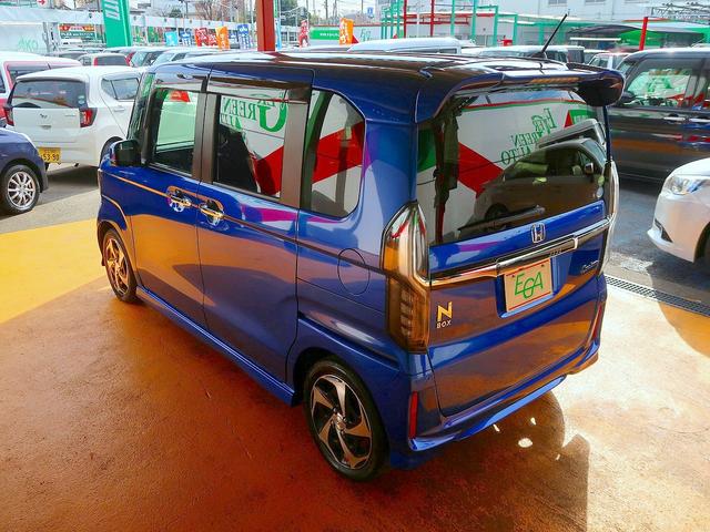 Ｎ－ＢＯＸカスタム Ｇ・ＥＸターボホンダセンシング　修復歴なし　禁煙車　純正メモリナビ　ＣＤ／ＤＶＤ／Ｂｌｕｅｔｏｏｔｈ再生　フルセグＴＶ　ステアＳＷ　バックカメラ　両自動ドア　衝突軽減ブレーキ　スマートキー　　ビルトインＥＴＣ　パドルシフト　ＬＥＤ（38枚目）