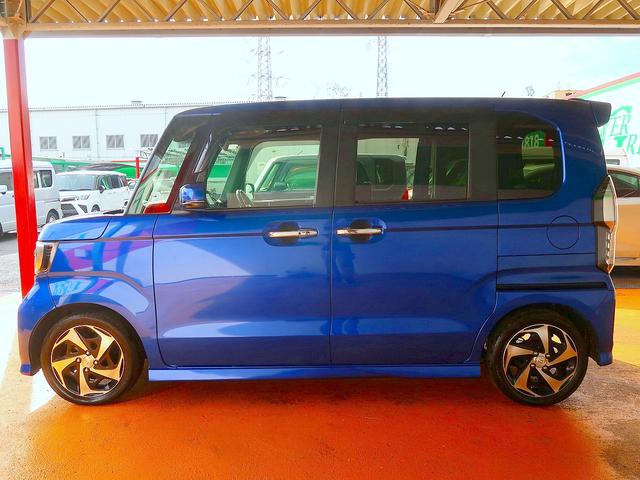 Ｎ－ＢＯＸカスタム Ｇ・ＥＸターボホンダセンシング　修復歴なし　禁煙車　純正メモリナビ　ＣＤ／ＤＶＤ／Ｂｌｕｅｔｏｏｔｈ再生　フルセグＴＶ　ステアＳＷ　バックカメラ　両自動ドア　衝突軽減ブレーキ　スマートキー　　ビルトインＥＴＣ　パドルシフト　ＬＥＤ（40枚目）