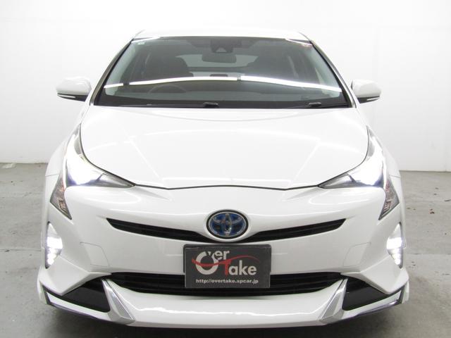 プリウス Ｓ　セーフティセンスＰＫＧ　新品フルエアロ　新品１９インチＡＷ　新品タイヤ　ナビＢカメラ　ブルートゥース　レーダークルーズＣ　プリクラッシュセーフティシステム　レーンキープアシスト　オートハイビーム（39枚目）