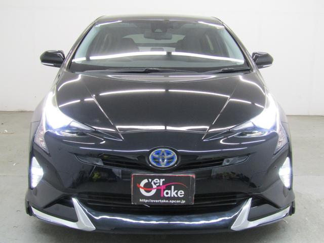 プリウス Aプレミアム ツーリングセレクション 黒革シート ブラインドスポットモニター ヘッドアップディスプレイ フルエアロ 17インチAW ナビBカメラ ブルートゥース AC電源 クリアランスソナー パーキングアシスト セーフティセンスPKG(56枚目)