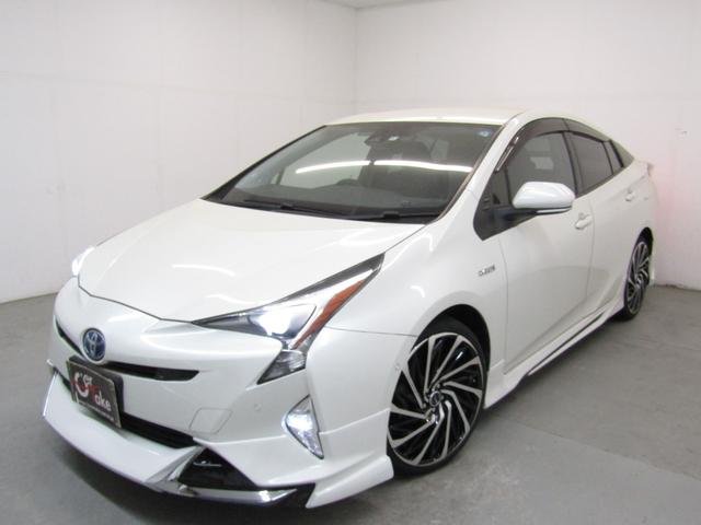 プリウス Sセーフティプラス 新品フルエアロ 新品19インチAW 新品タイヤ 9インチナビBカメラ ブルートゥース ドラレコ クリアランスソナー パーキングアシスト レーダークルーズ プリクラッシュセーフティ レーンキープアシスト(50枚目)