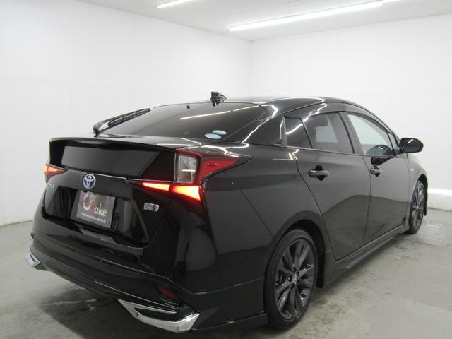 プリウス Aプレミアム ツーリングセレクション 後期型 黒革エアシート フルエアロ 17インチAW 11.6インチナビBカメラ JBLサウンド リヤトラフィックアラート ブラインドスポットモニター ヘッドアップディスプレイ セーフティセンスPKG(3枚目)