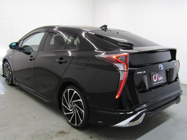 プリウス Sセーフティプラス 新品フルエアロ 新品19インチAW 新品タイヤ 9インチナビBカメラ ドラレコ ブルートゥース クリアランスソナー パーキングアシスト レーダークルーズ プリクラッシュセーフティ レーンキープアシスト(7枚目)