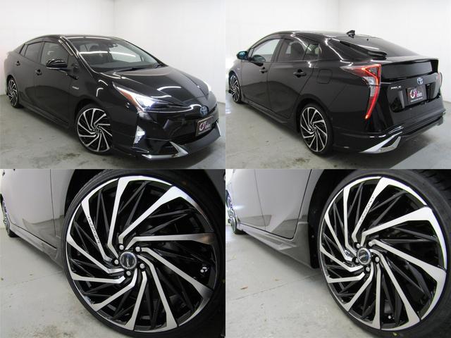 プリウス Sセーフティプラス 新品フルエアロ 新品19インチAW 新品タイヤ 9インチナビBカメラ ドラレコ ブルートゥース クリアランスソナー パーキングアシスト レーダークルーズ プリクラッシュセーフティ レーンキープアシスト(43枚目)