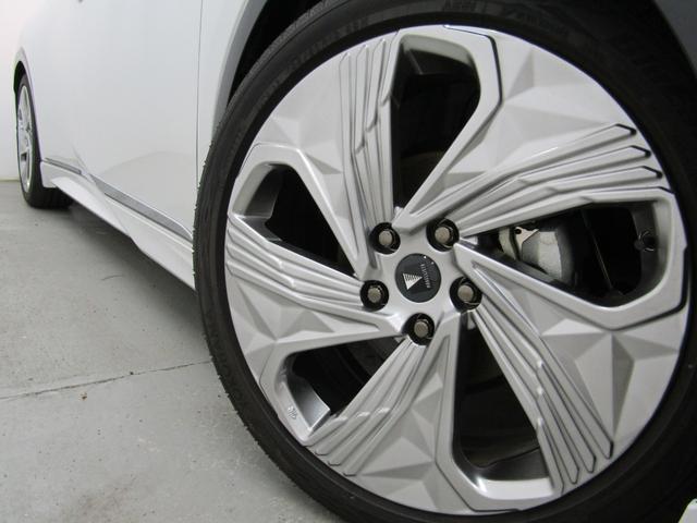 プリウス Z 黒革エアシート モデリスタフルエアロ/19インチAW 12.3インチディスプレイオーディオ 360カメラ パワーバックドア デジタルインナーミラー 置くだけ充電 ドラレコ AC電源 トヨタチームメイト(5枚目)