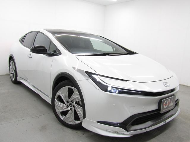 プリウス Z 黒革エアシート モデリスタフルエアロ/19インチAW 12.3インチディスプレイオーディオ 360カメラ パワーバックドア デジタルインナーミラー 置くだけ充電 ドラレコ AC電源 トヨタチームメイト(49枚目)