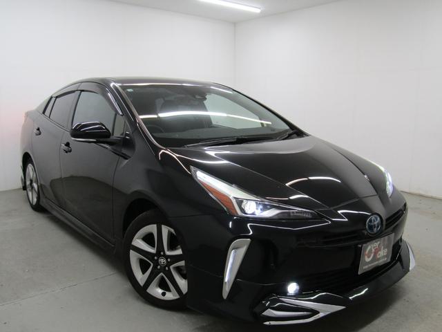 プリウス Ａプレミアム　ツーリングセレクション　後期型　黒革エアシート　フルエアロ　１７インチＡＷ　１１．６インチナビＢカメラ　ＪＢＬサウンド　ドラレコ　ＡＣ電源　リヤトラフィックアラート　ブラインドスポットモニター　ヘッドアップディスプレイ（57枚目）