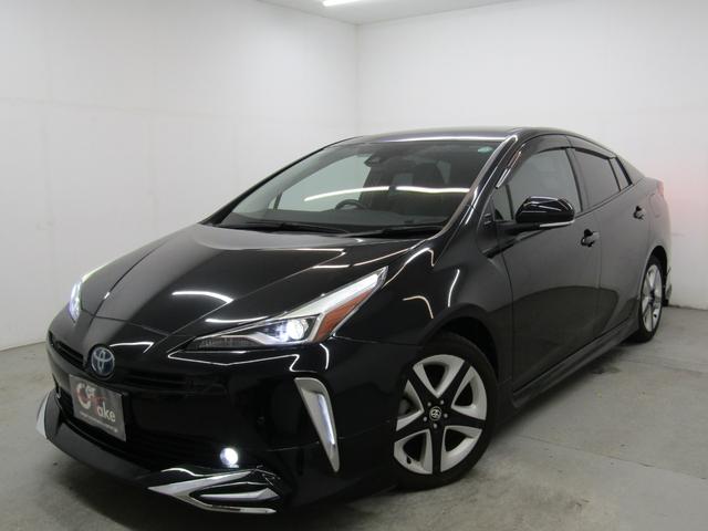 プリウス Ａプレミアム　ツーリングセレクション　後期型　黒革エアシート　フルエアロ　１７インチＡＷ　１１．６インチナビＢカメラ　ＪＢＬサウンド　ドラレコ　ＡＣ電源　リヤトラフィックアラート　ブラインドスポットモニター　ヘッドアップディスプレイ（63枚目）